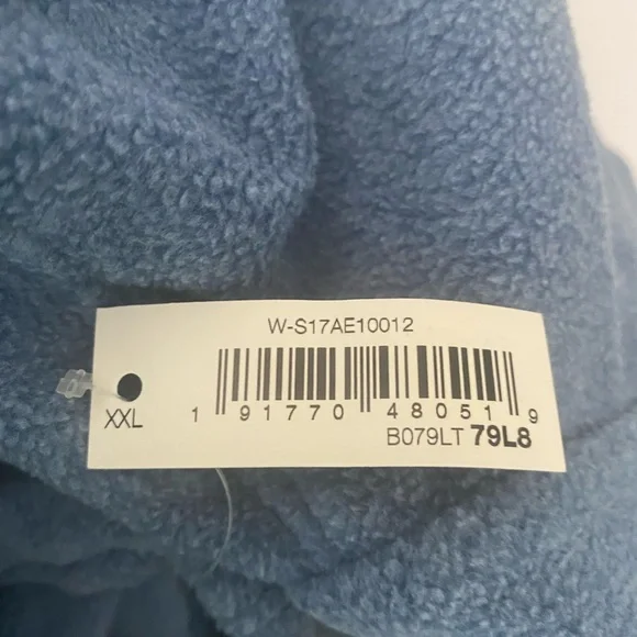 Blue Zip-Up Jacket fleece SZ XXL - Picture 6 of 6